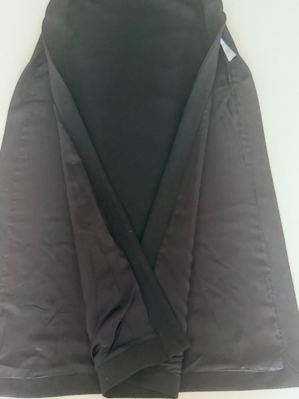 NWT Zara Womens Black Lined Tunic Sz M MInamalist City Chic Classic Side Slits - Picture 4 of 9